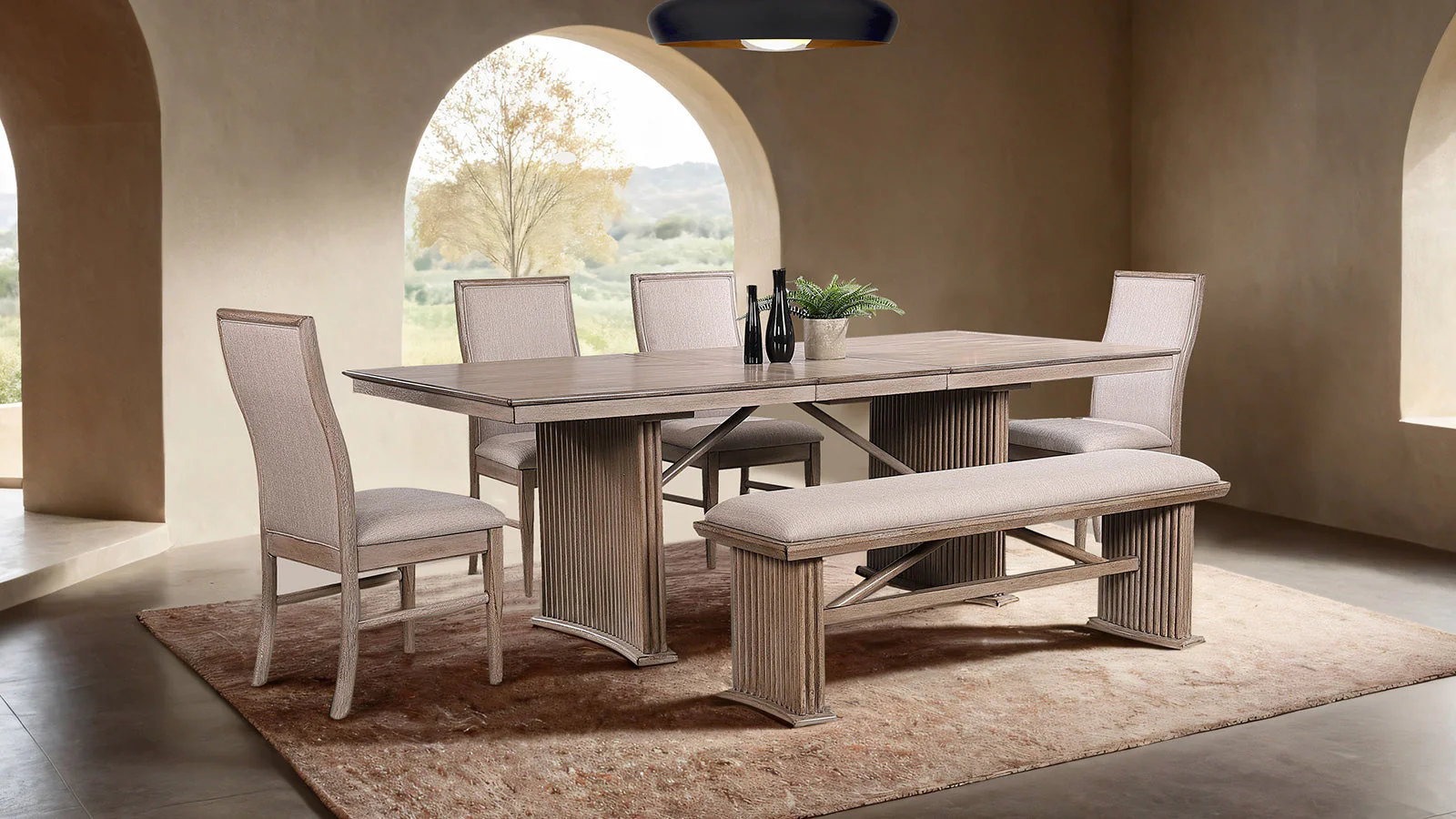 Ellesmere Natural Ash Bench - Image 2