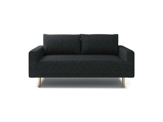 Elverum Black Loveseat - Image 5