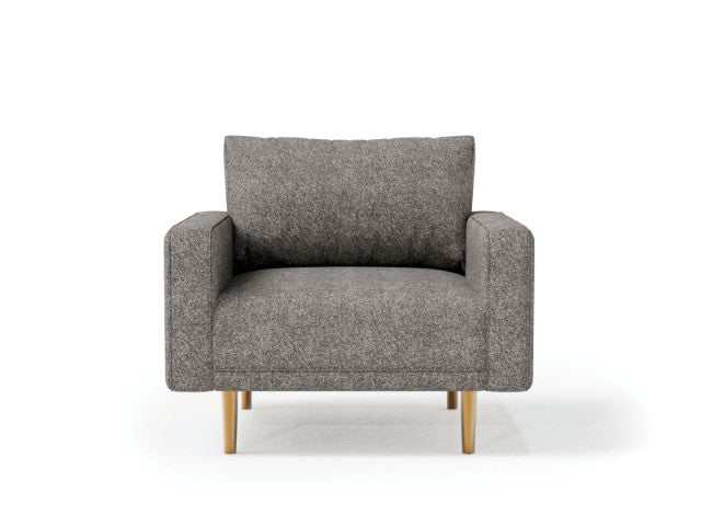 Elverum Charcoal Gray Chair - Image 3