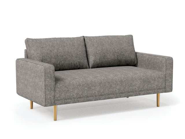 Elverum Charcoal Gray Loveseat - Image 4