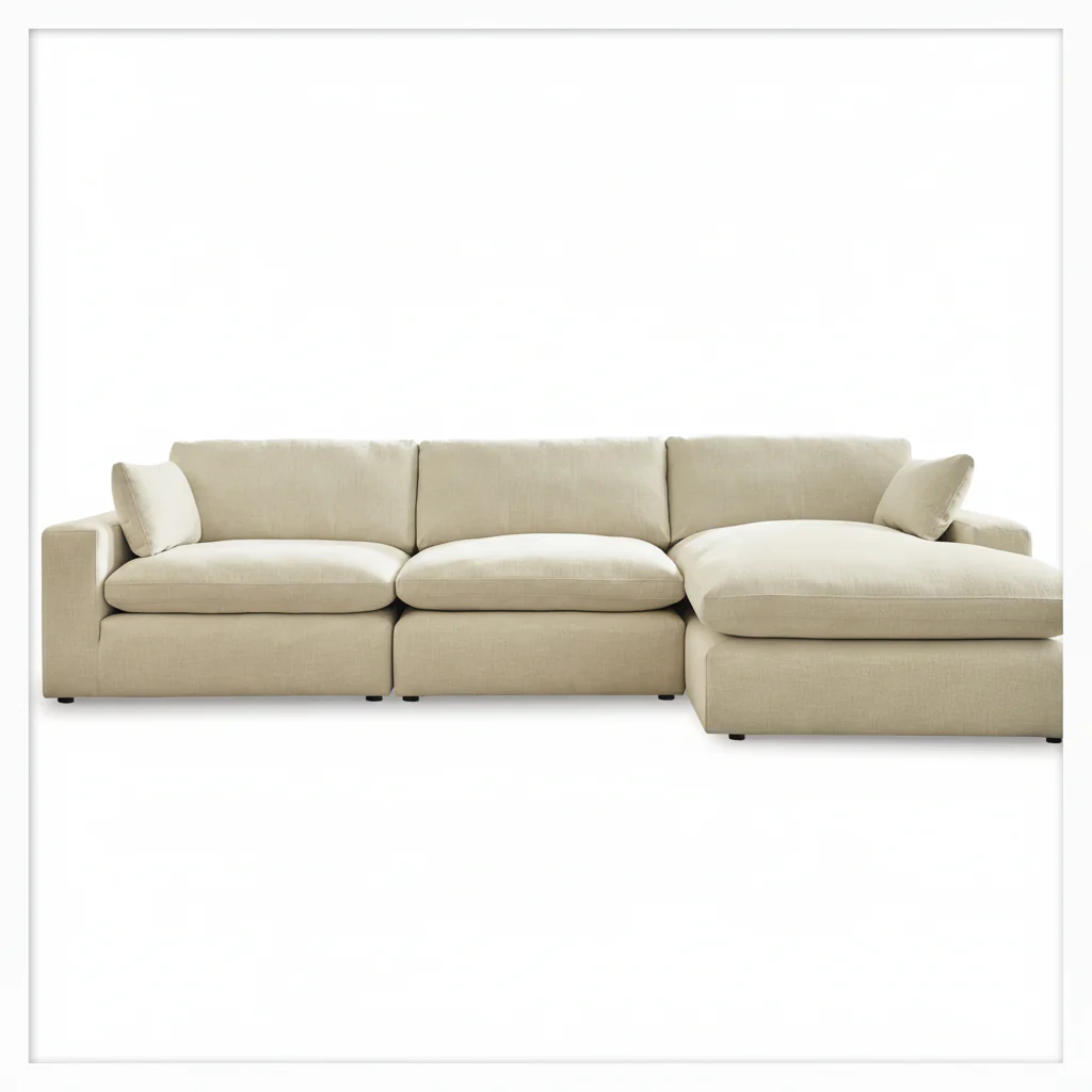 Elyza 3-Piece Sectional with Chaise - Image 2