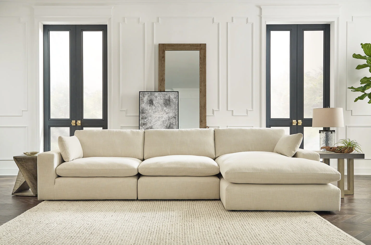 Elyza 3-Piece Sectional with Chaise - Image 4