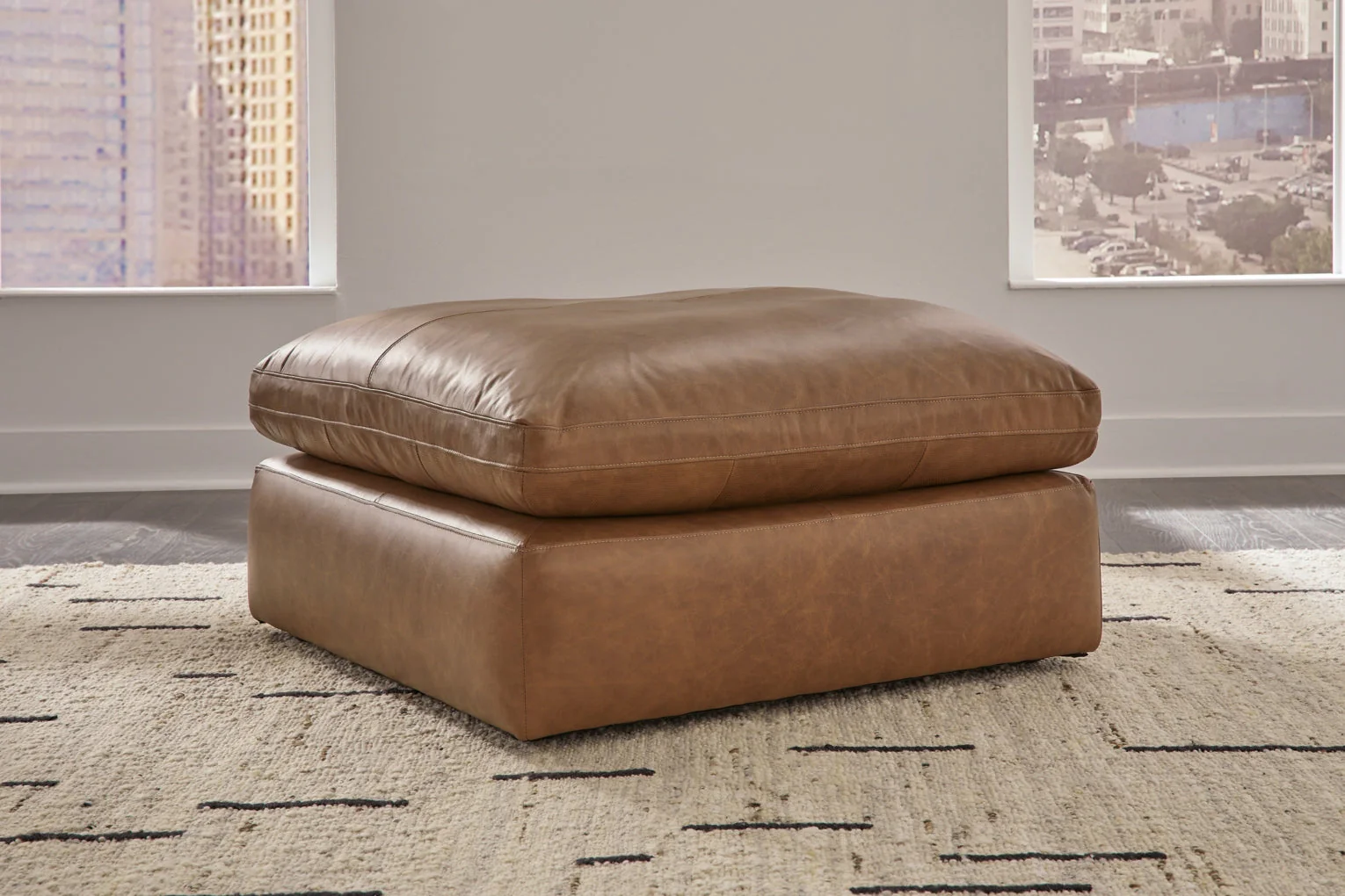 Emilia Oversized Accent Ottoman - Image 2