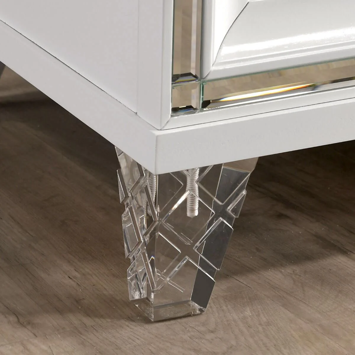 Emmeline  White  Nightstand - Image 4