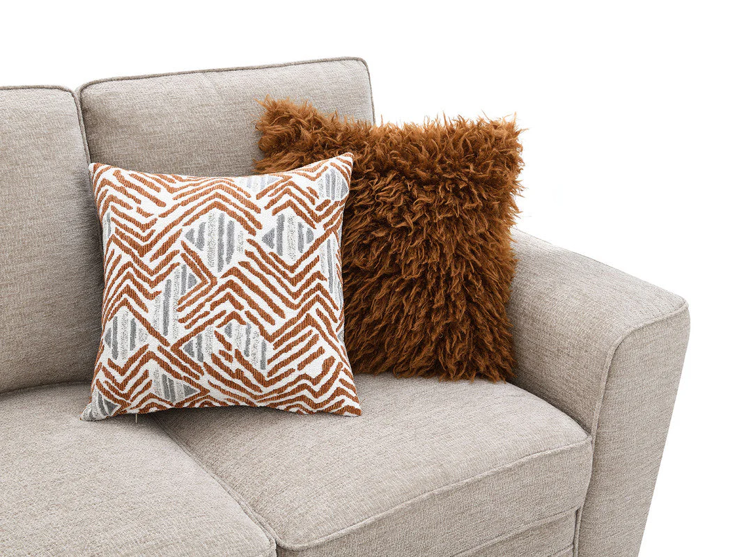 Enea Taupe Sofa - Image 8