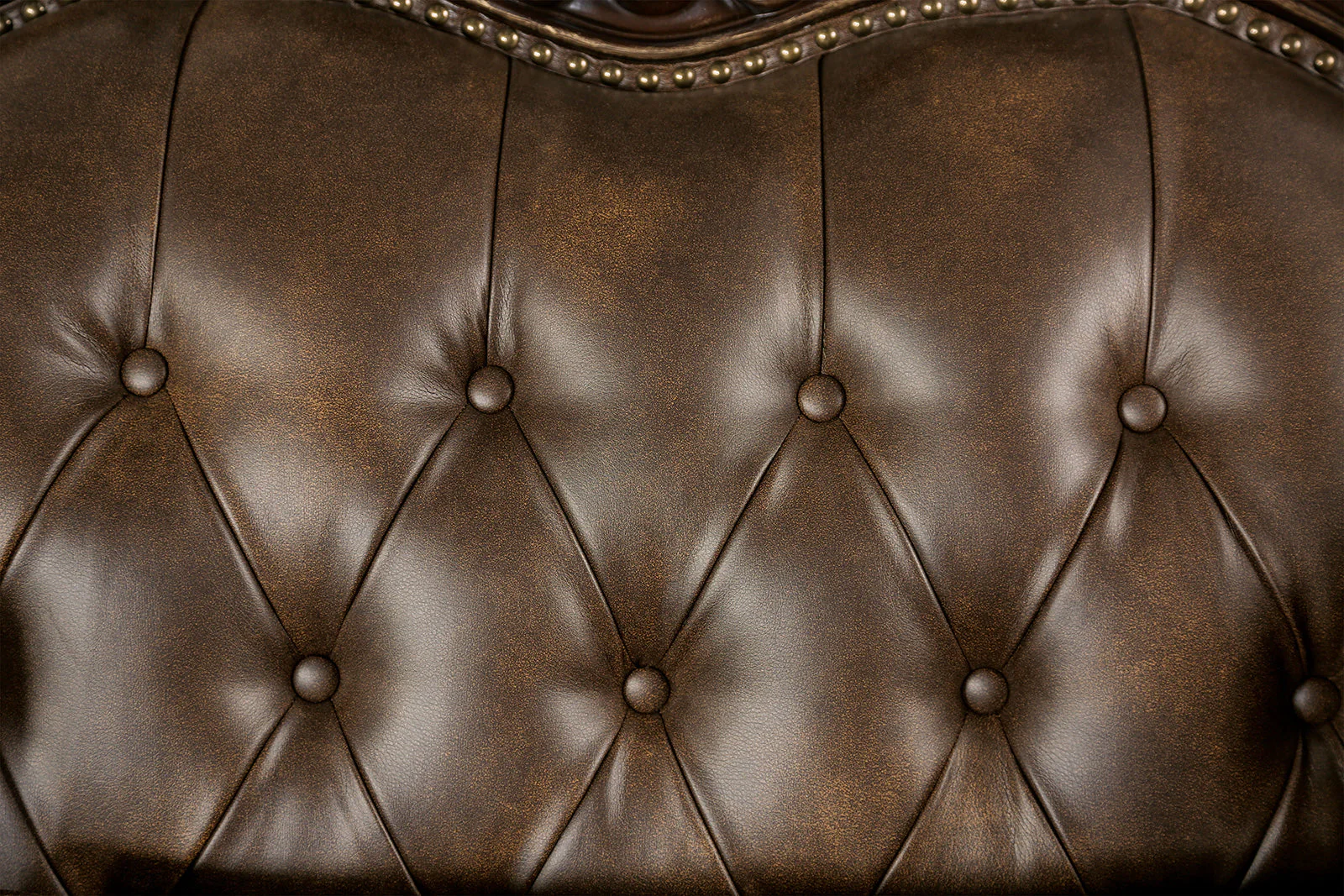 Ensenada Dark Cherry/Brown Sofa - Image 7