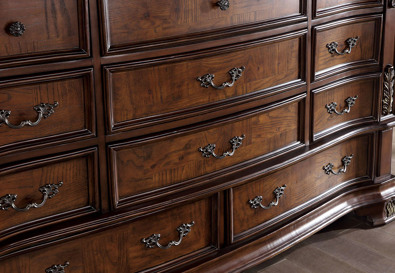 Esparanza Brown Cherry Dresser - Image 5
