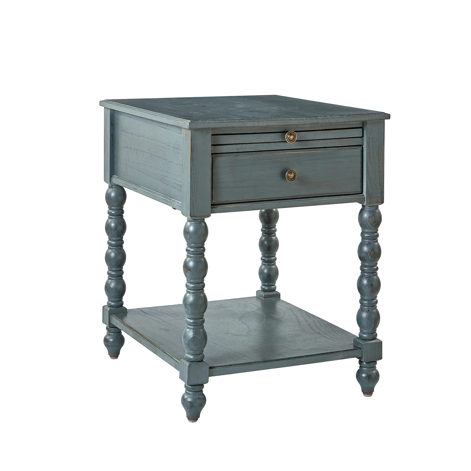 Eric End Table in Blue - Image 2
