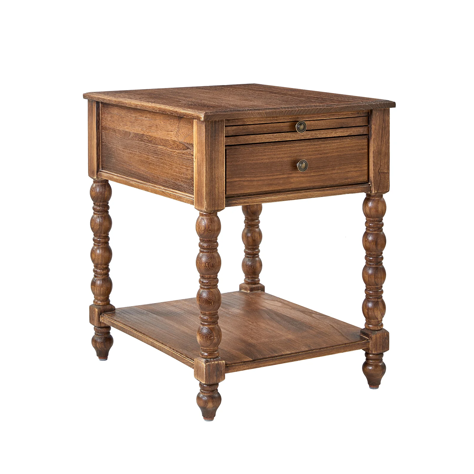 Eric End Table in Walnut - Image 2