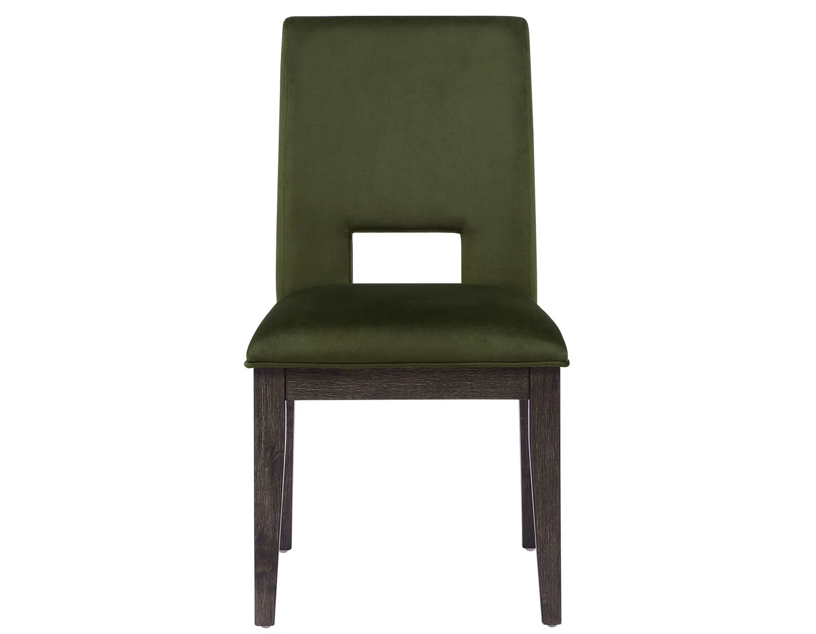 Evan Green Velvet Side Chair - Image 4