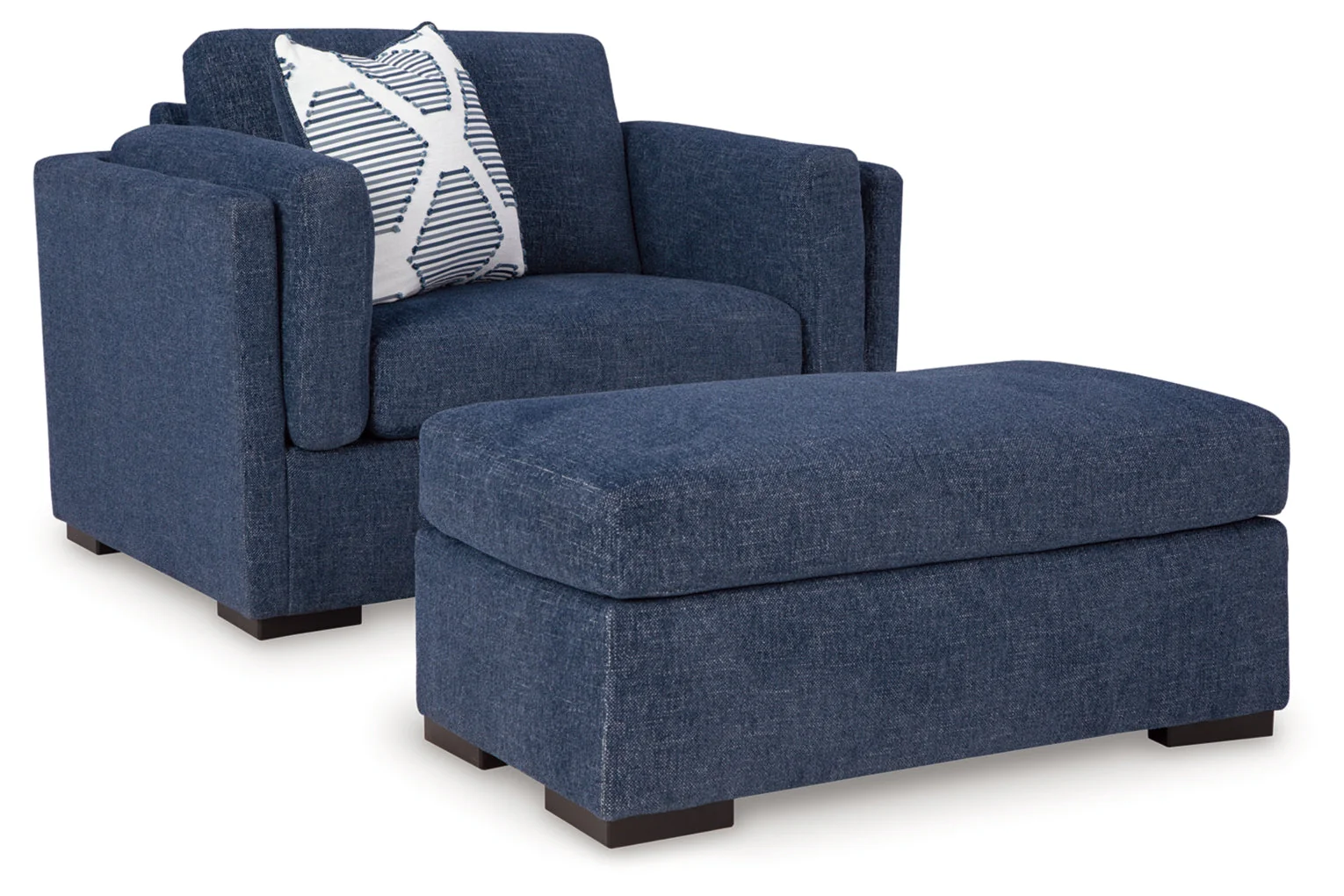 Evansley Chair and Ottoman - Image 3