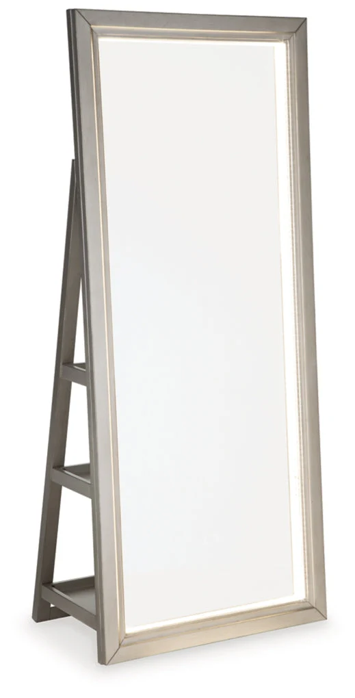 Evesen Floor Standing Mirror/Storage - Image 11