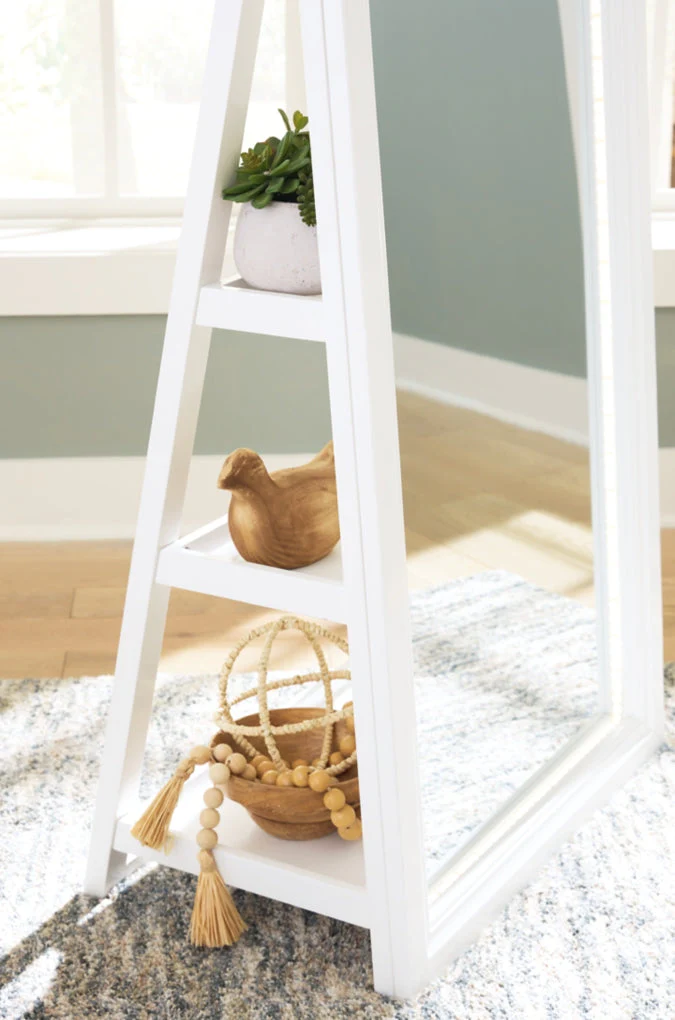 Evesen Floor Standing Mirror/Storage - Image 22