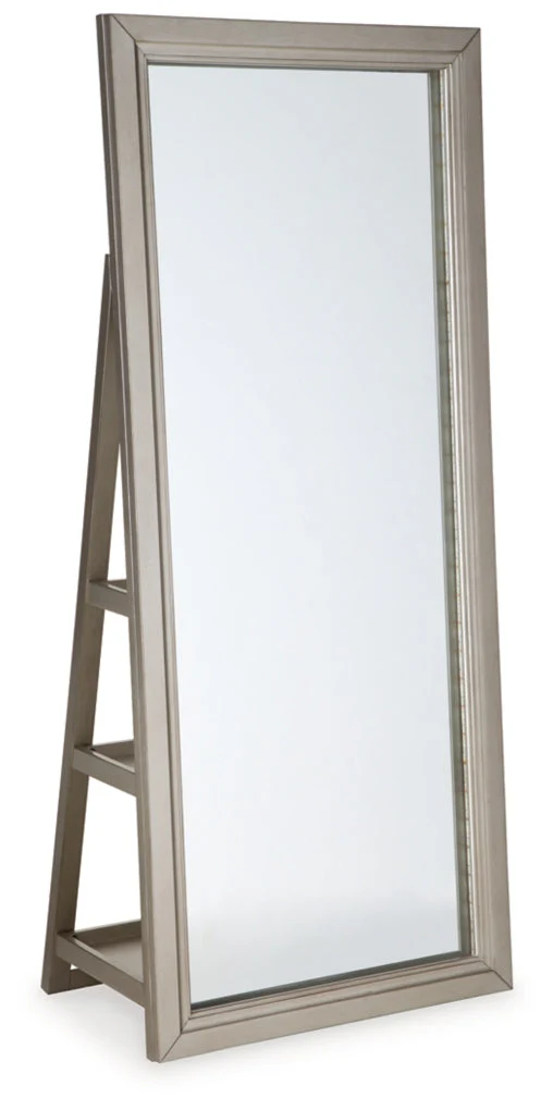 Evesen Floor Standing Mirror/Storage - Image 3