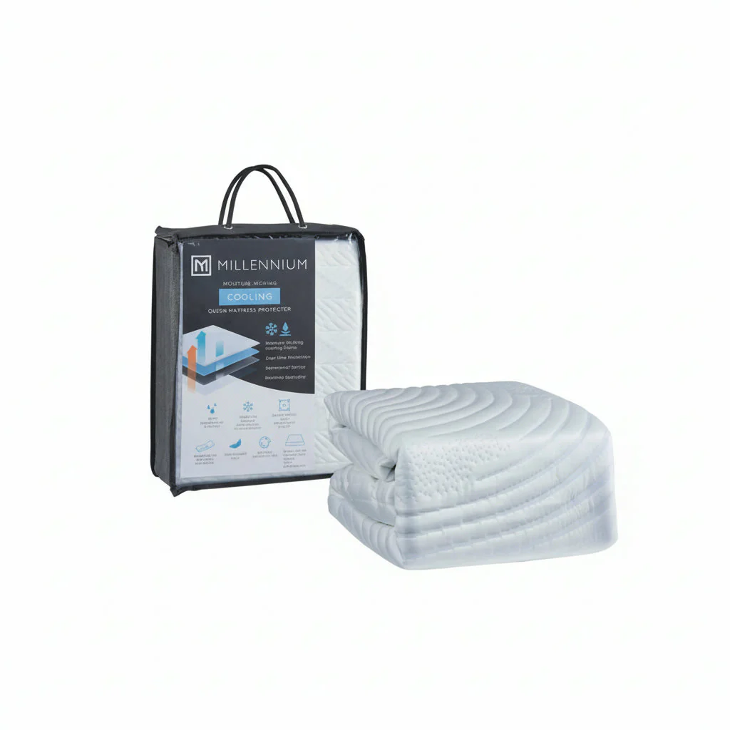 Extra Cooling Protector QN Mattress Protector - Image 2
