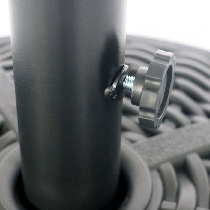 Fab Black Round Umbrella Base - Image 2