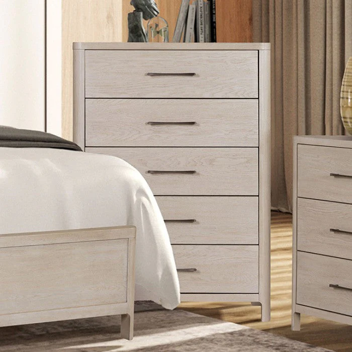Fareham Oak Queen 5 Piece Bedroom Set w/Chest - Image 4