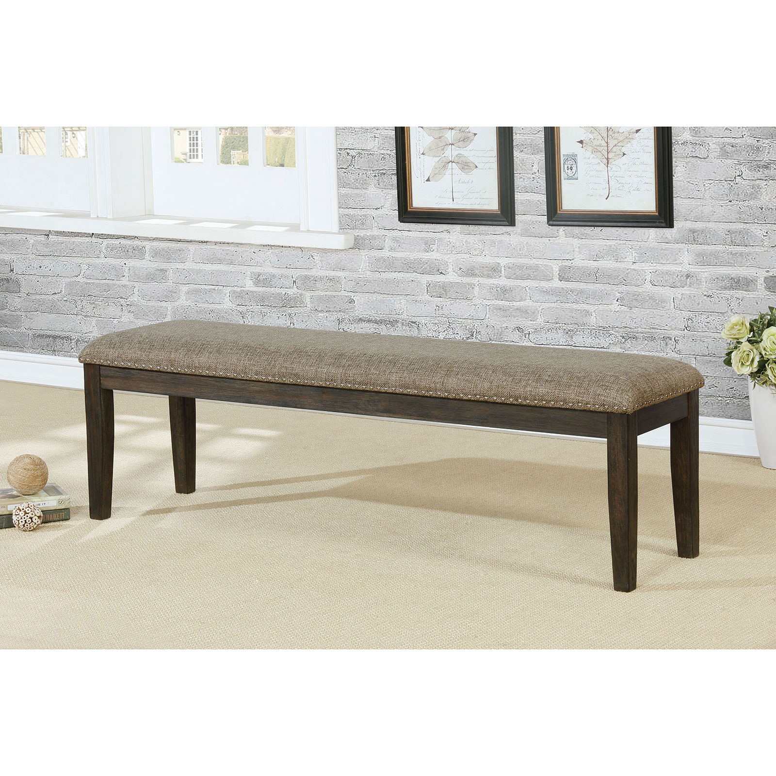 Faulk Espresso & Warm Gray 6pc Dining Room Set - Image 3