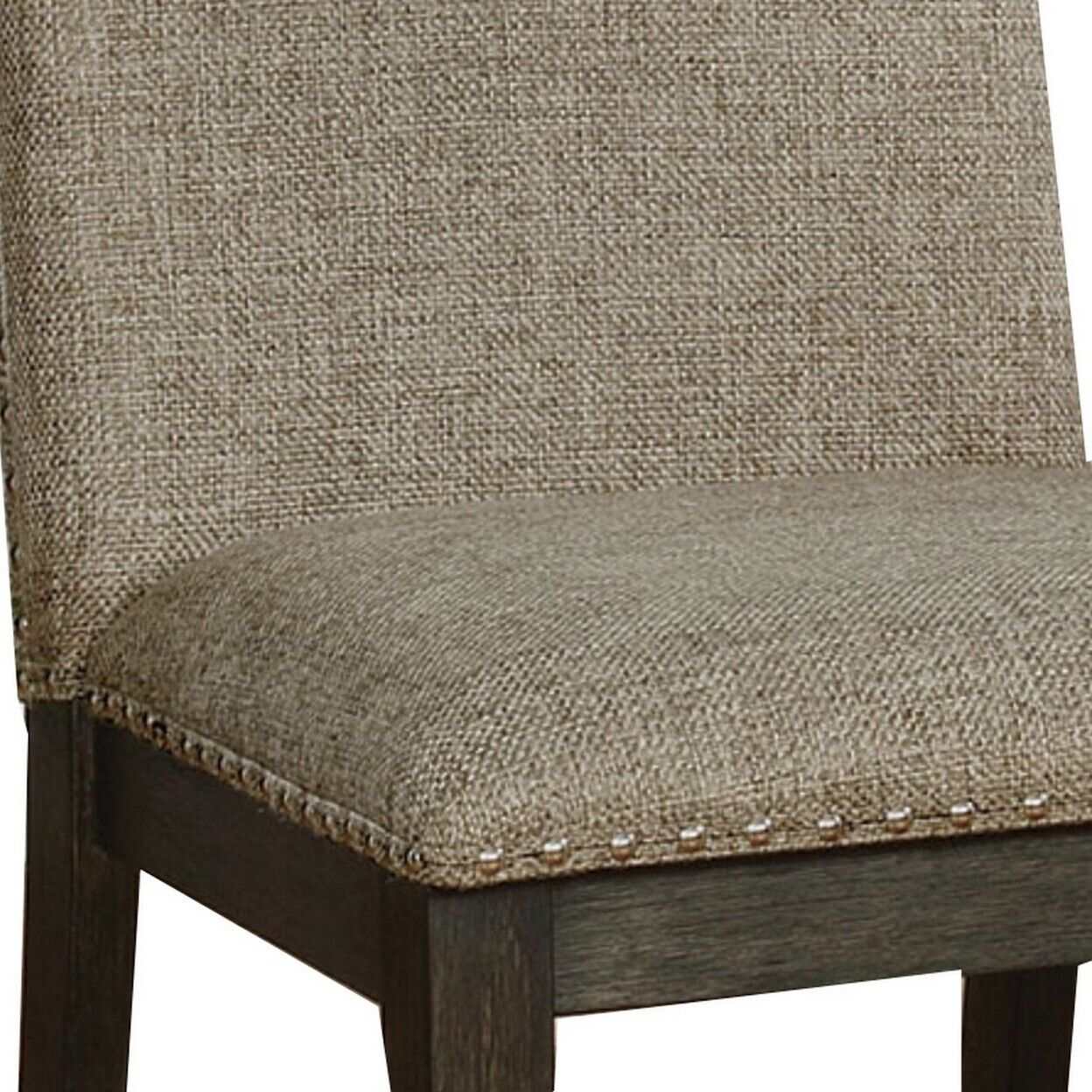 Faulk Espresso & Warm Gray Dining Chair (Set of 2) - Image 5