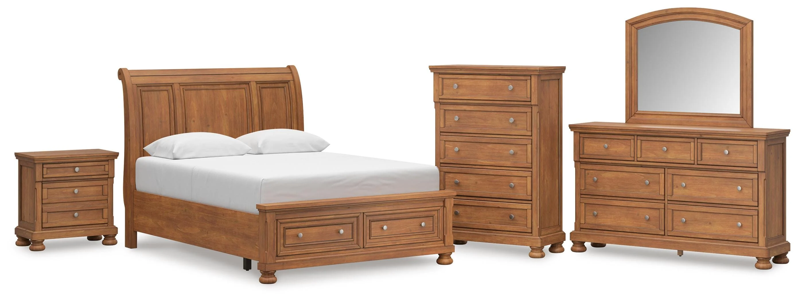 Feddinger Storage Sleigh Bed Bedroom Set - Image 8