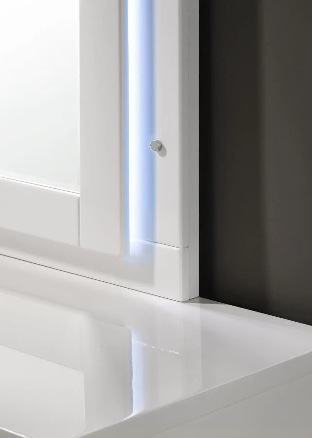 Felicity Dresser Mirror White High Gloss - Image 6