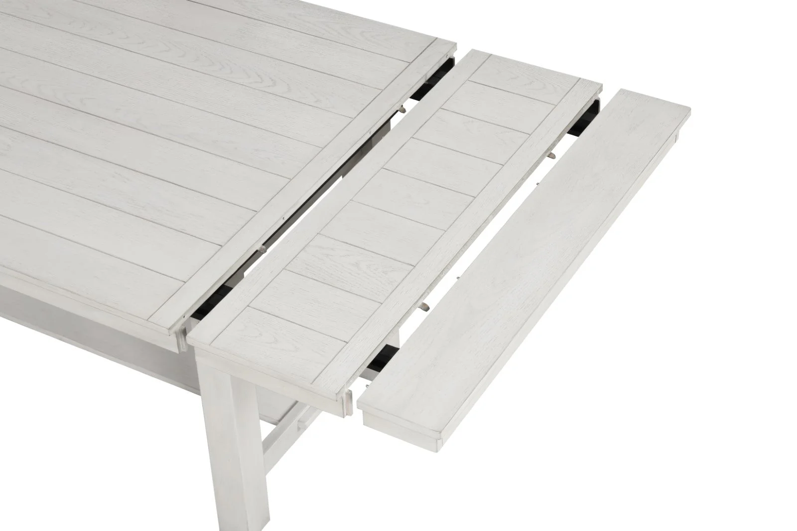 Ferrone Rustic White Oak Dining Table - Image 7