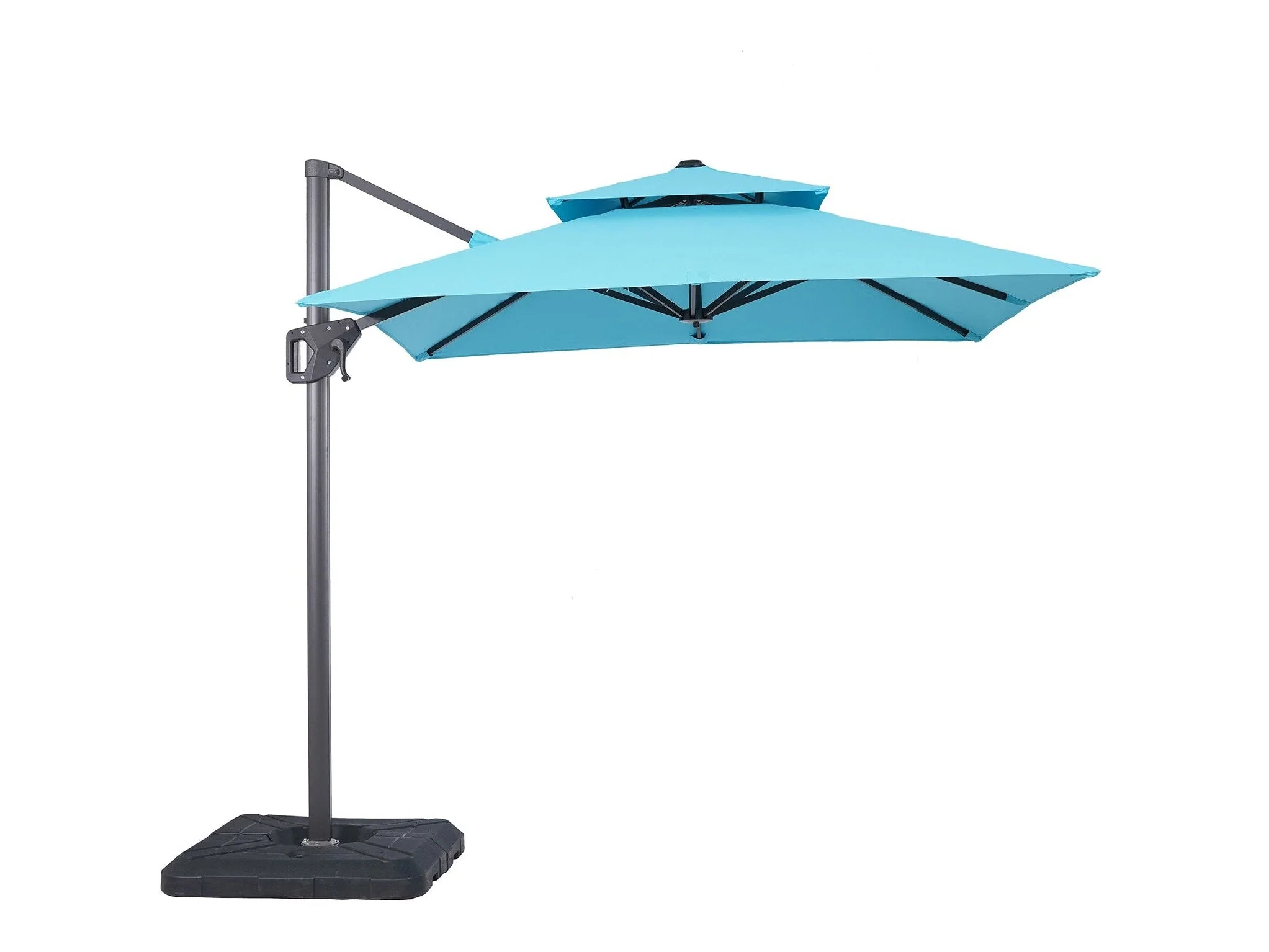 Fida Teal Square Umbrella