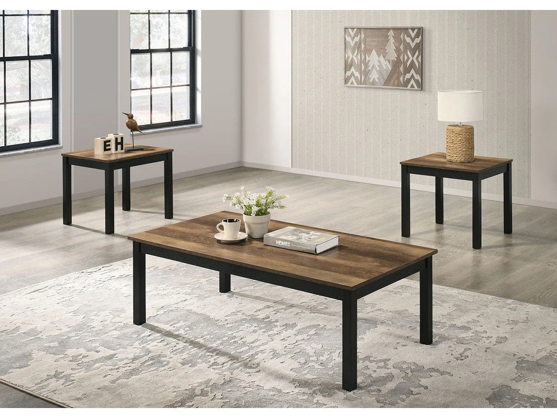 Findlay Brown 3 Pc. Table Set
