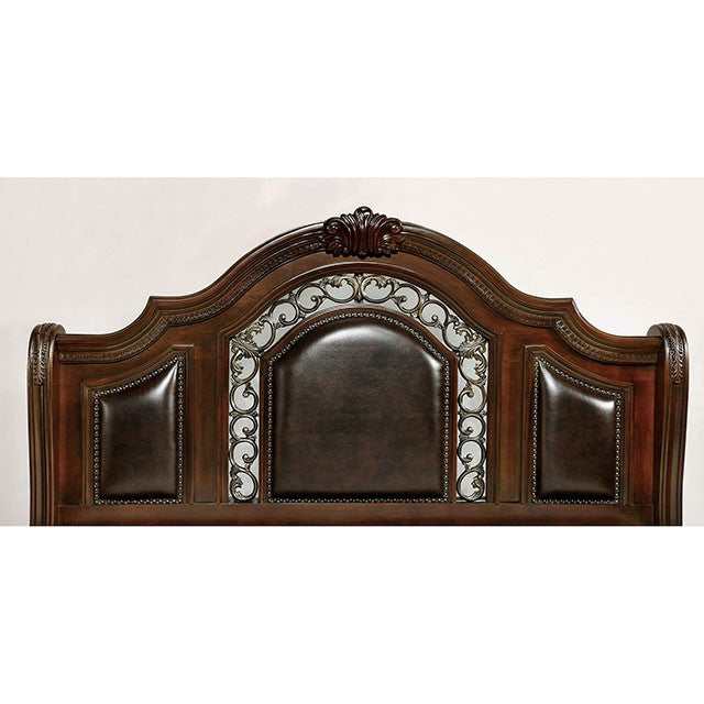 Flandreau Brown Cherry/Espresso Eastern King Bed - Image 3