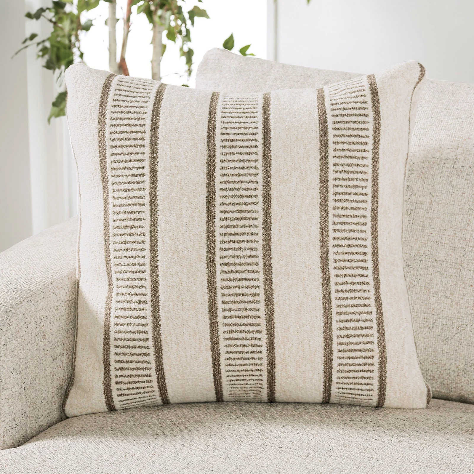 Flintshire Beige Sofa & Loveseat - Image 5