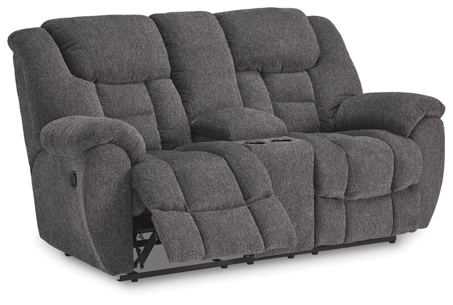 Foreside DBL Reclining Loveseat w/Console - Image 3