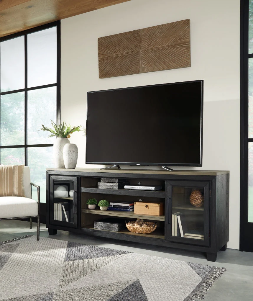 Foyland XL TV Stand w/Fireplace Option - Image 2