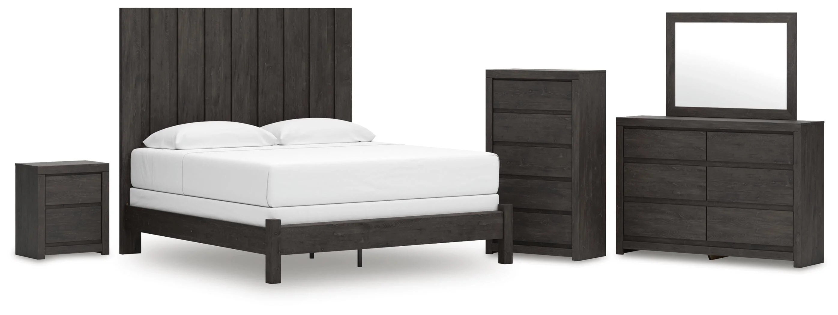 Fraluna Panel Bed Bedroom Set - Image 4