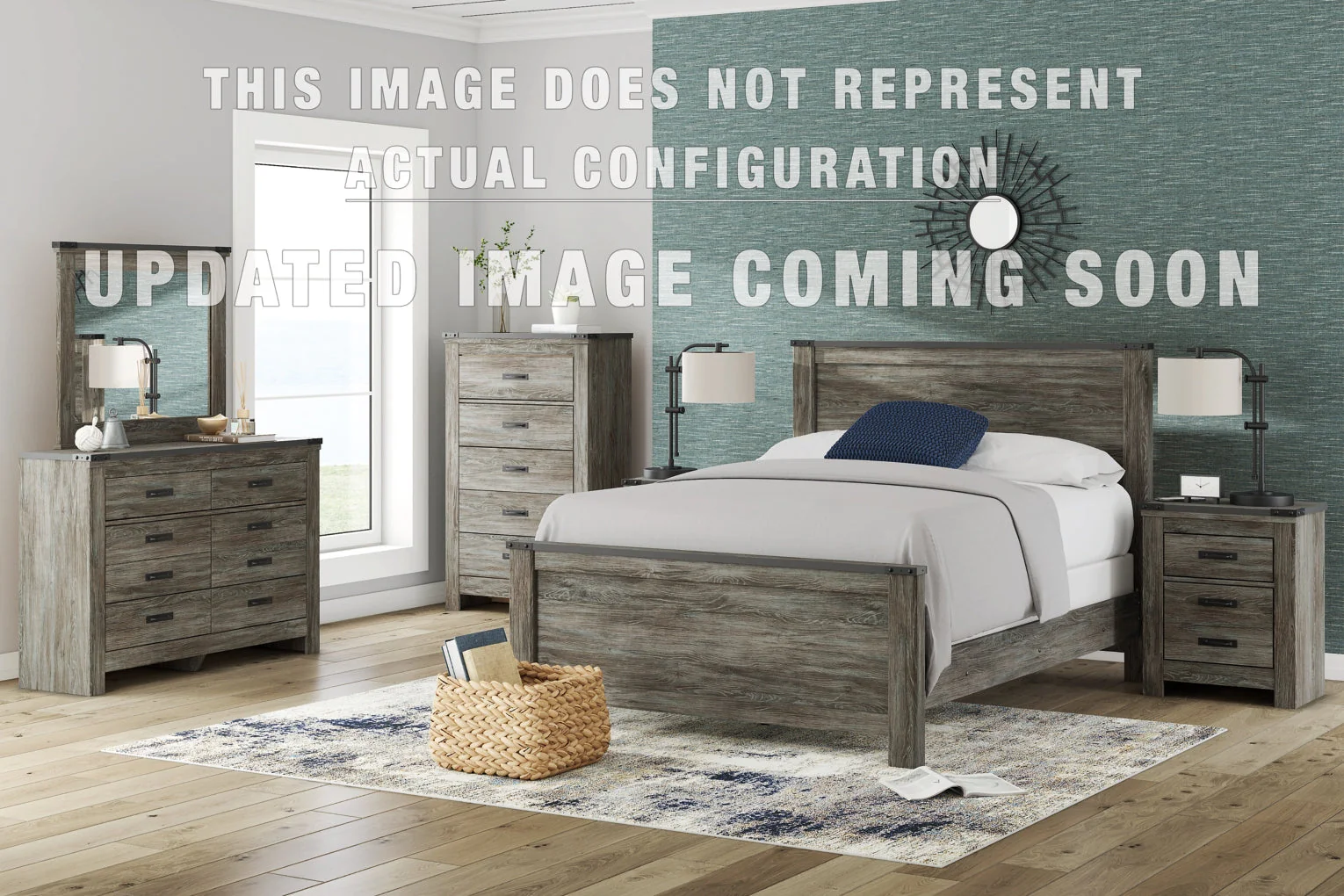 Frandern Bookcase Panel Bed with Storage - Image 2