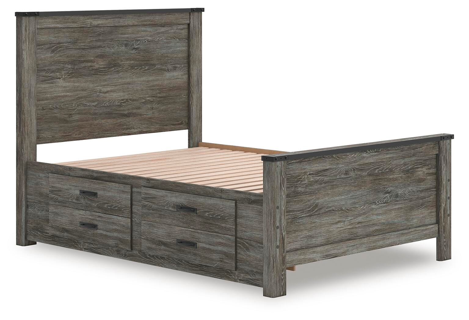 Frandern Panel Bed with Storage - Image 3