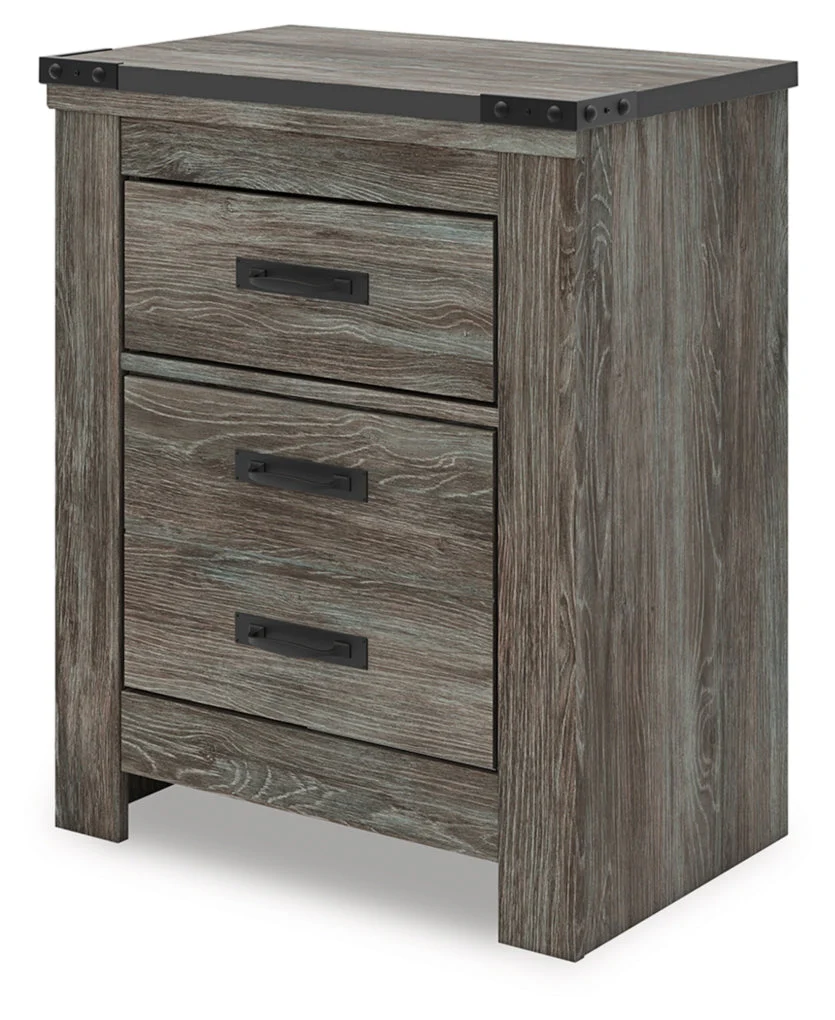 Frandern Two Drawer Night Stand - Image 2