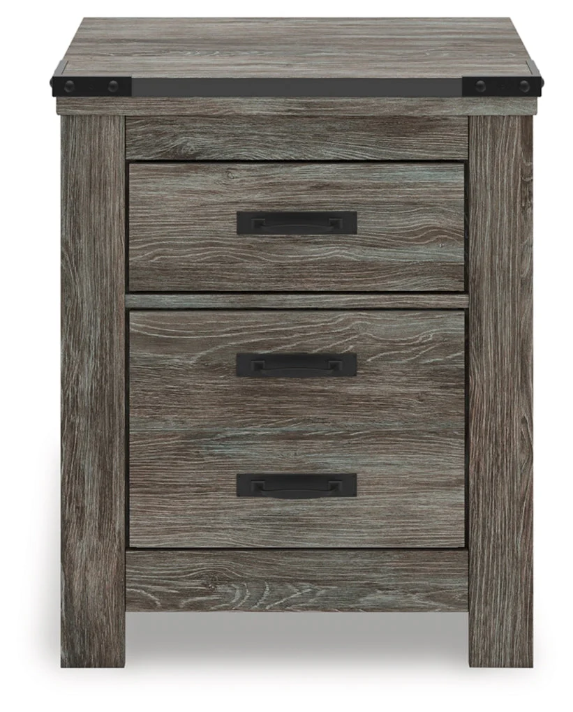 Frandern Two Drawer Night Stand - Image 4