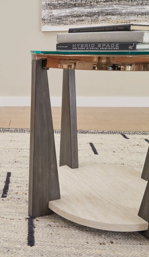 Frazwa Round End Table - Image 4
