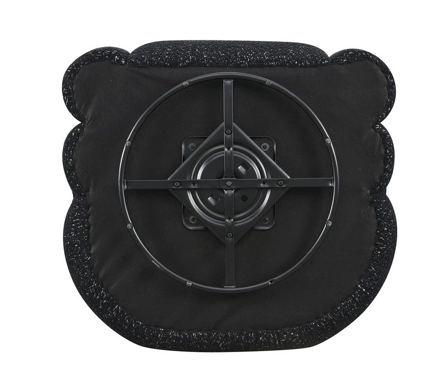 Freja Black Swivel Chair - Image 6
