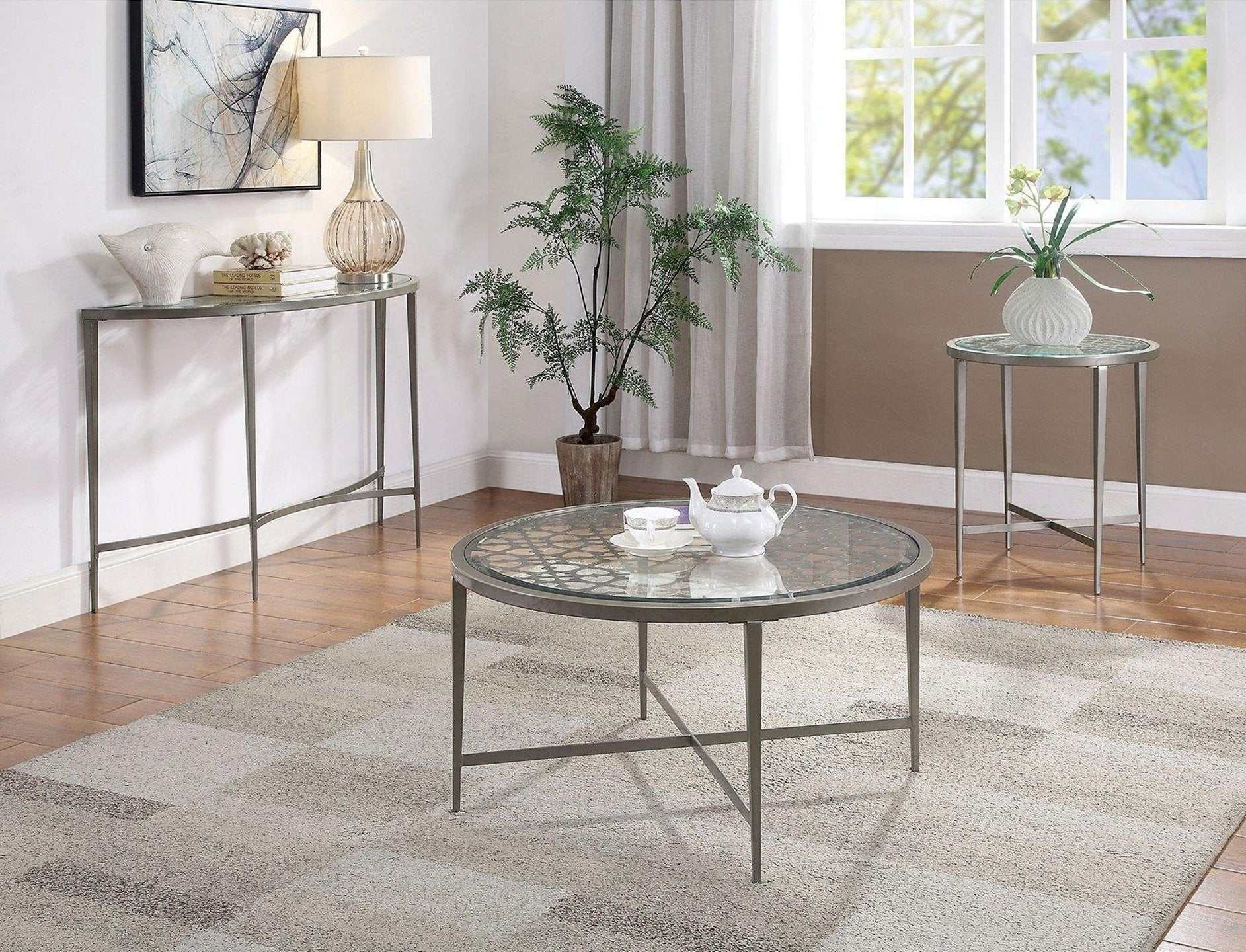 Freja Silver Coffee Table - Image 2