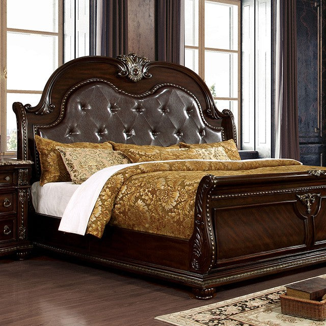 Fromberg Brown Cherry 4 Piece Bedroom Set - Image 2