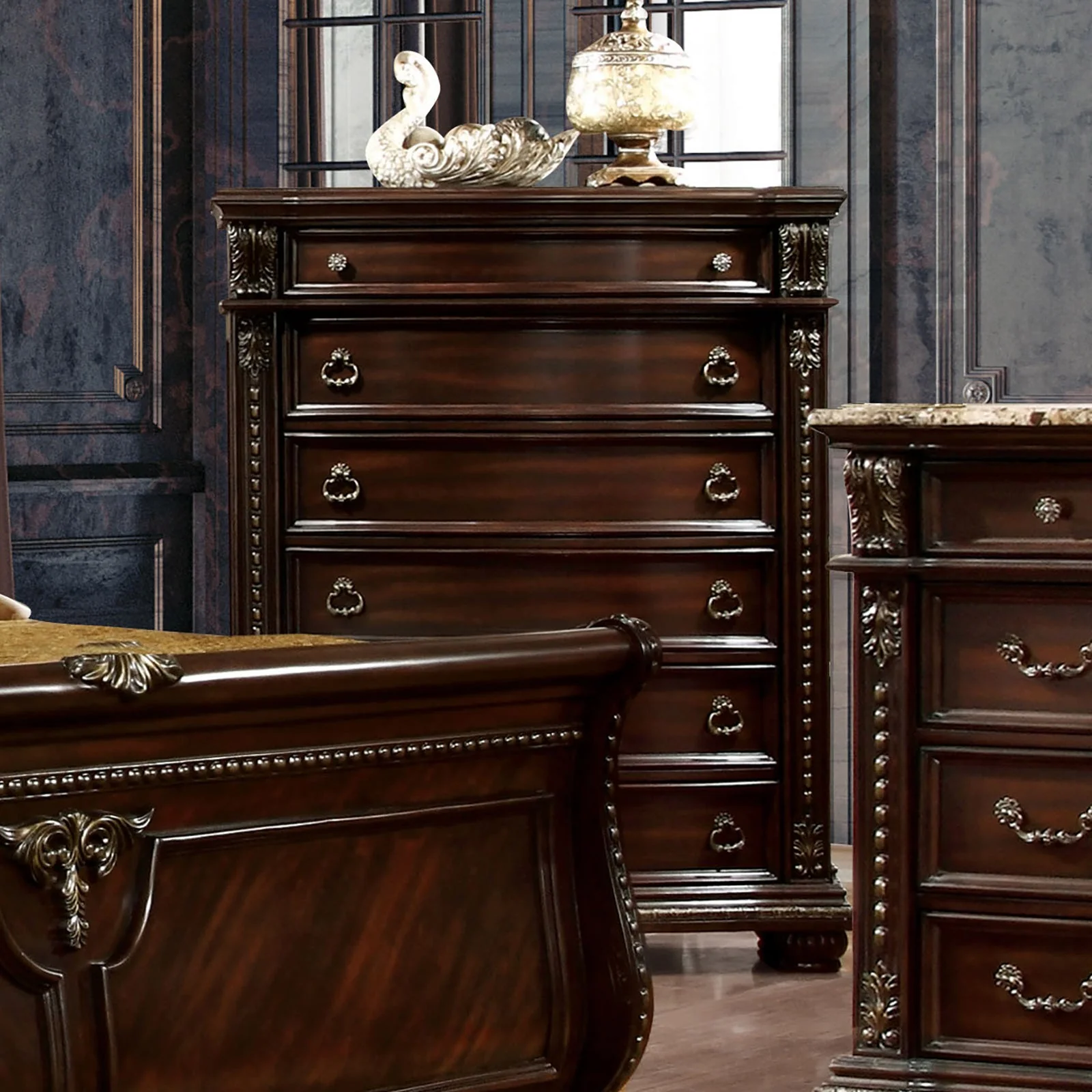 Fromberg Brown Cherry Chest - Image 2