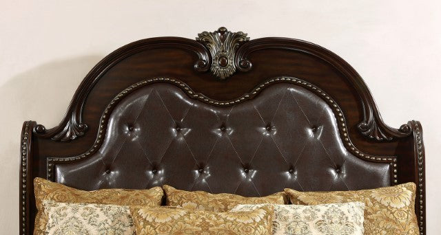 Fromberg Brown Cherry Eastern King Bed - Image 3