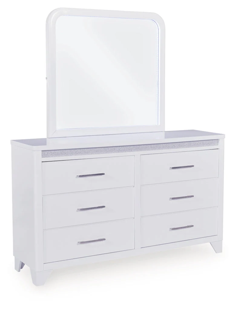 Frostlyn Dresser and Mirror