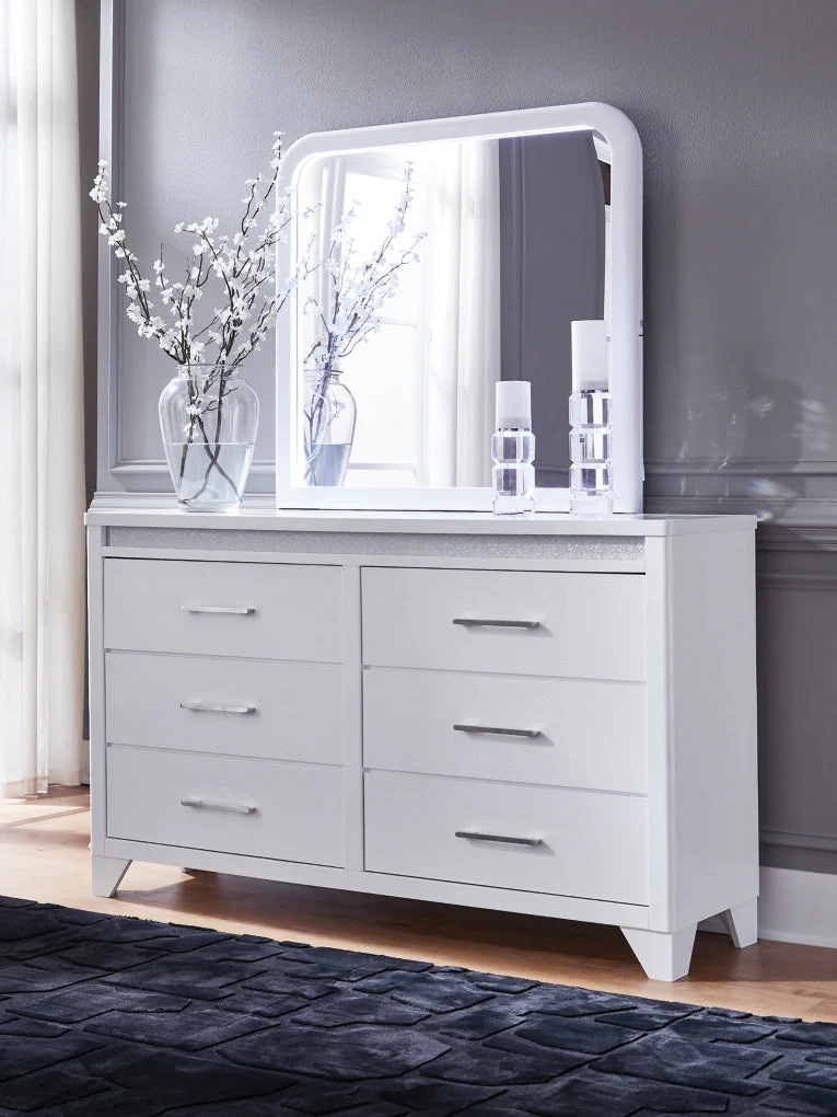Frostlyn Dresser and Mirror - Image 2