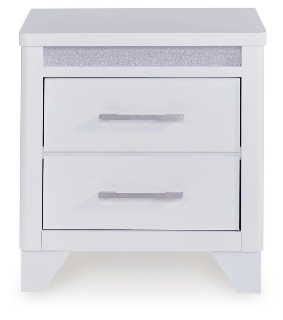 Frostlyn Two Drawer Night Stand - Image 4