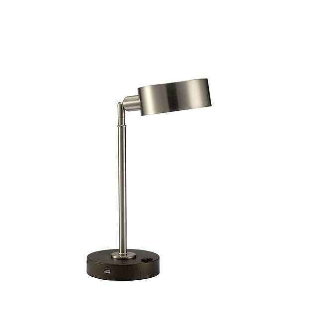Gail Stain Nickel Table Lamp - Image 2