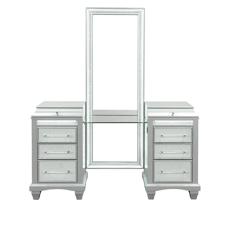 Galea Gray Vanity w/ Stool - Image 4