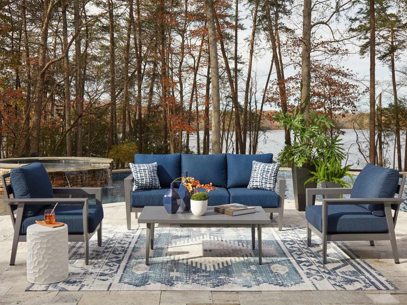 Gali Sofa/Chairs/Table Set (4/CN) - Image 2
