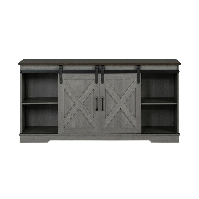 Garibaldi Brown/Gray TV Stand - Image 3